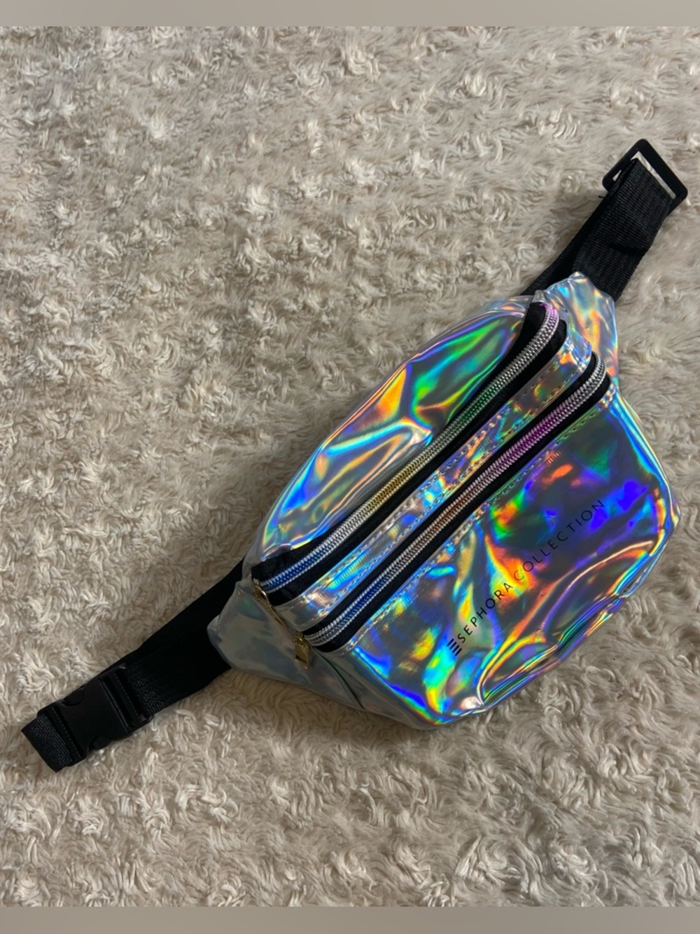 Sephora Collection Makeup Artists Holographic Belt Bag Fanny Pack NEW